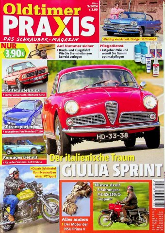 Deckblatt Oldtimer Praxis (03/2024)